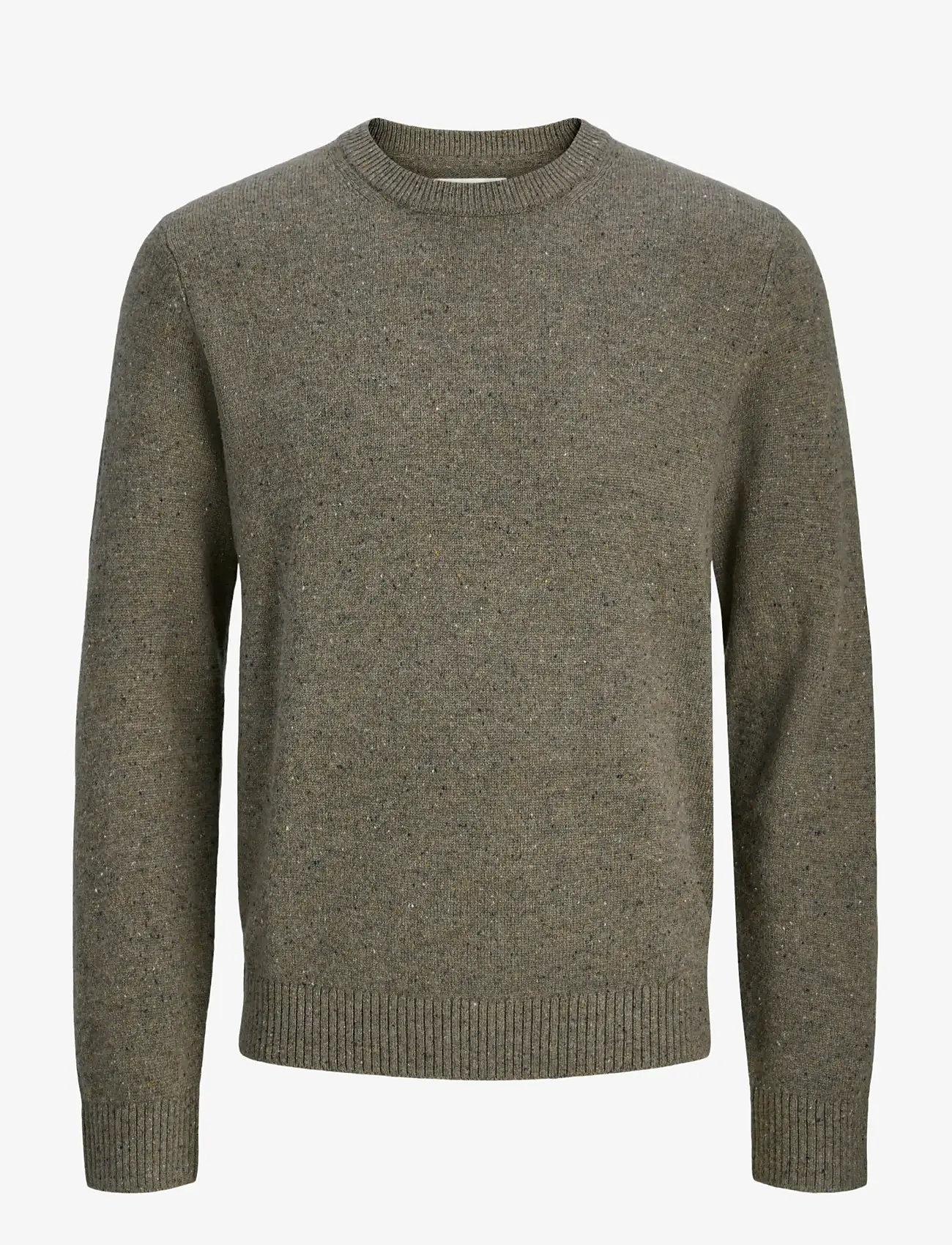 Jack & Jones - JPRBLULAMBSWOOL KNIT CREW NECK - rundhalsad - stone gray - 1