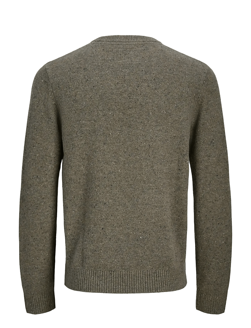 Jack & Jones - JPRBLULAMBSWOOL KNIT CREW NECK - rundhalsad - stone gray - 2