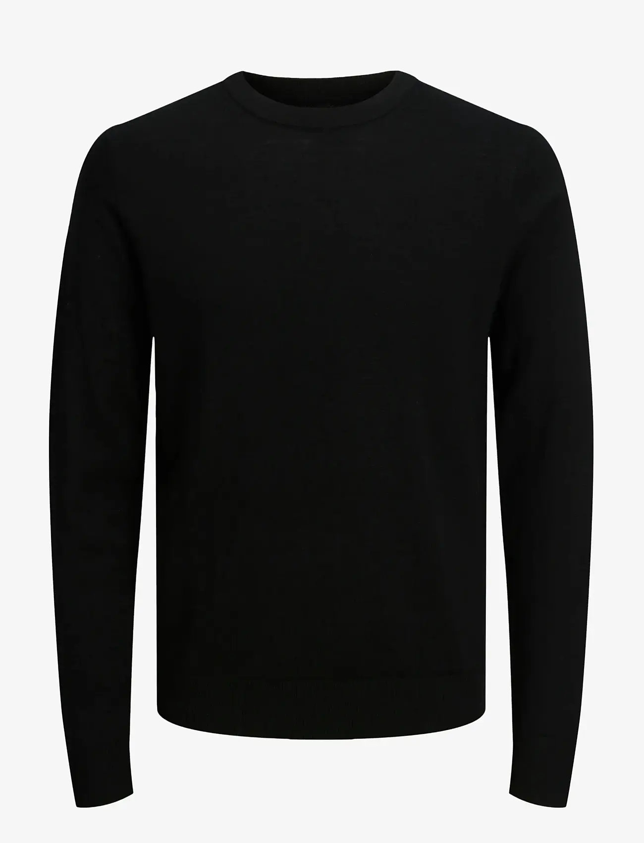 Jack & Jones - JPRBLAMERINO KNIT CREW NECK - round necks - black - 1