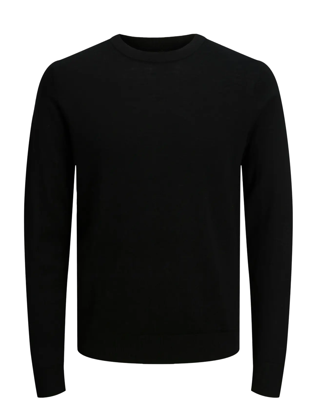 Jack & Jones JPRBLAMERINO KNIT CREW NECK - Strik - BLACK / black