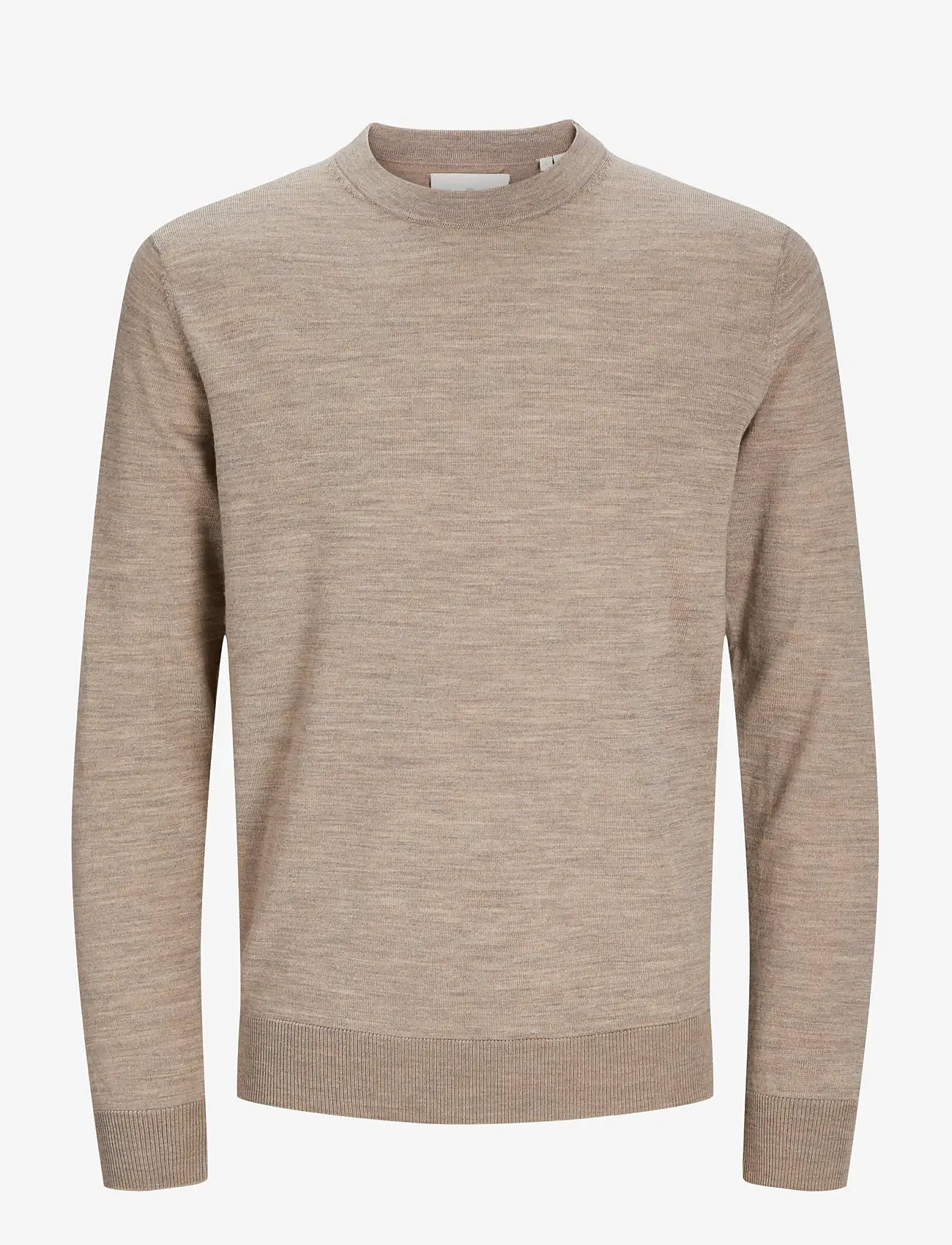 Jack & Jones - JPRBLAMERINO KNIT CREW NECK - rund hals - greige - 1