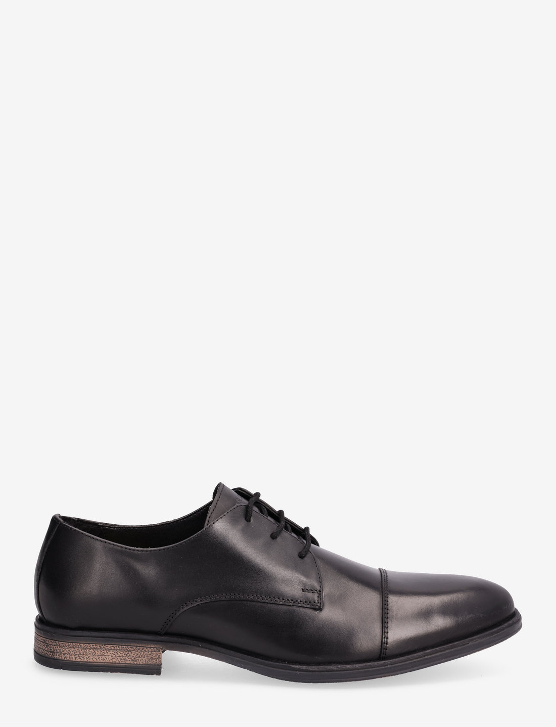 Jack & Jones - JFWRAYMOND LEATHER NOOS - derby kingad - anthracite - 2