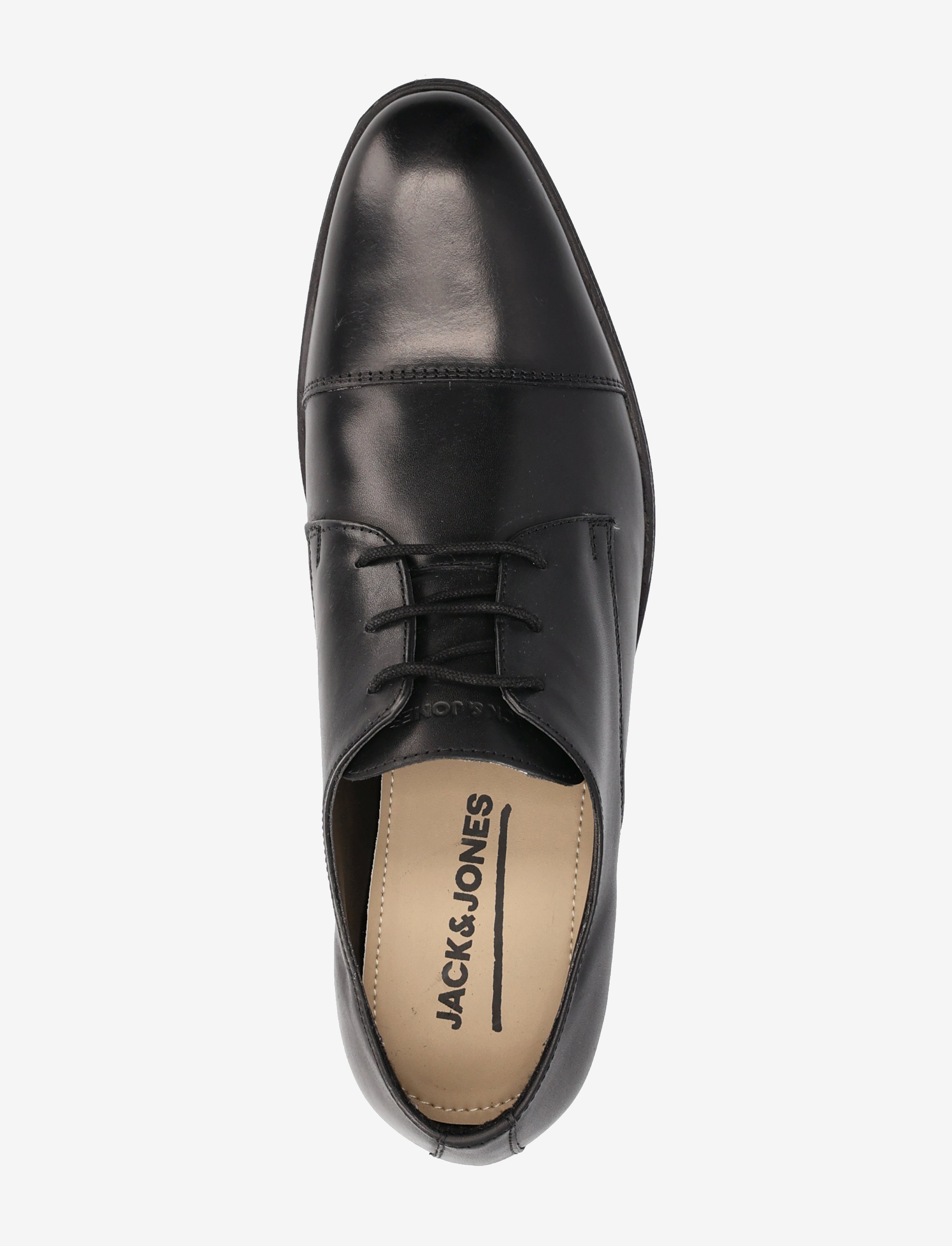 Jack & Jones - JFWRAYMOND LEATHER NOOS - derby-schuhe - anthracite - 4