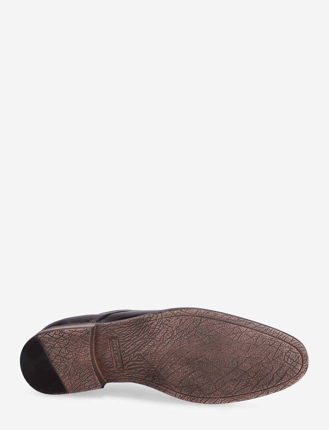 Jack & Jones - JFWRAYMOND LEATHER NOOS - derby kingad - anthracite - 5