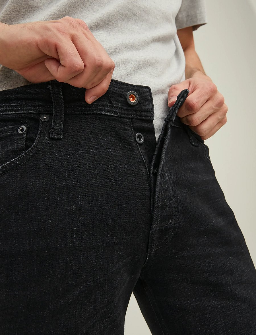 Jack & Jones - JJIMIKE JJORIGINAL JJ 111 NOOS - tapered jeans - black denim - 5