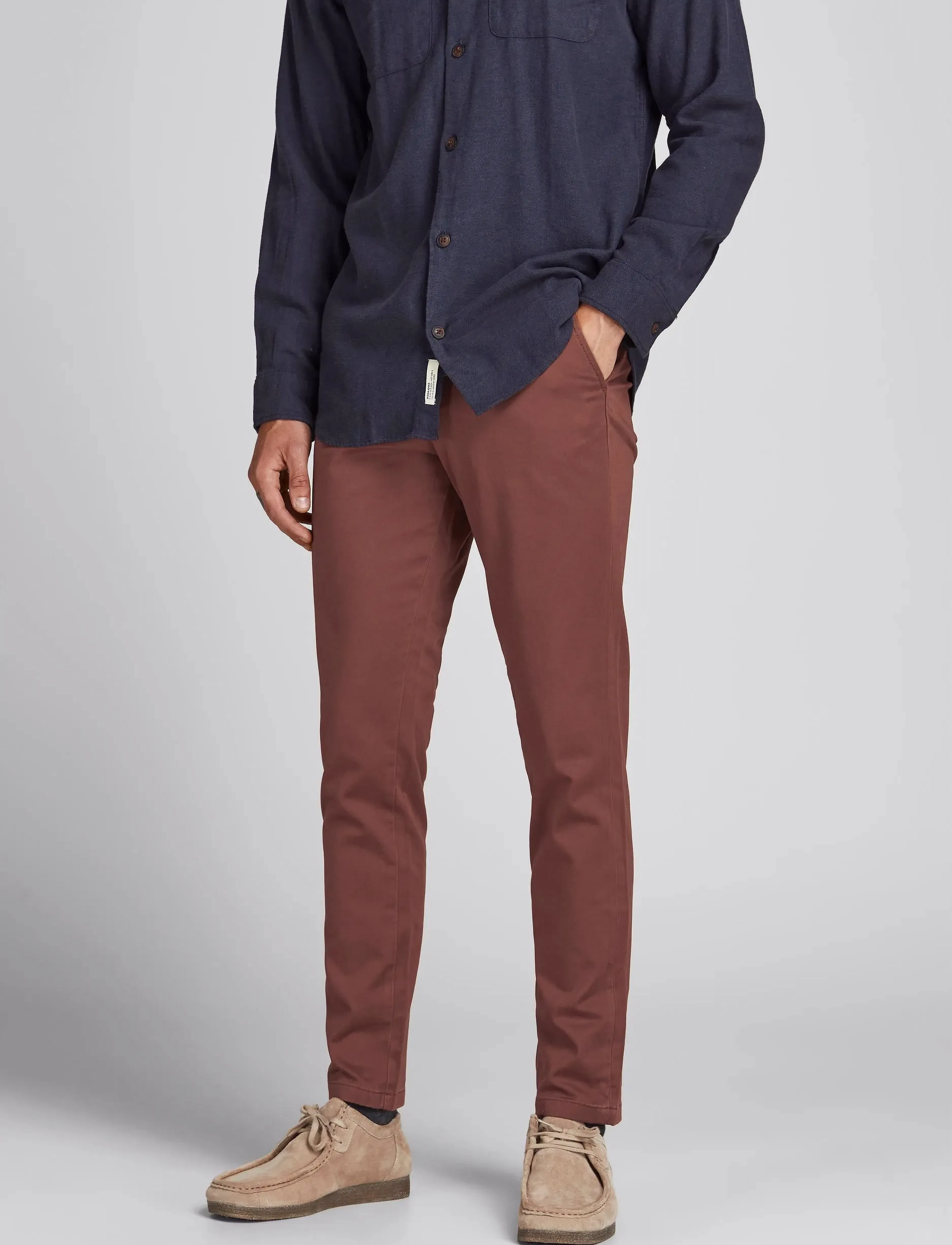 Jack & Jones - JWHBOLTON JJDEAN AKM CINNAMON - chinos - cinnamon - 0