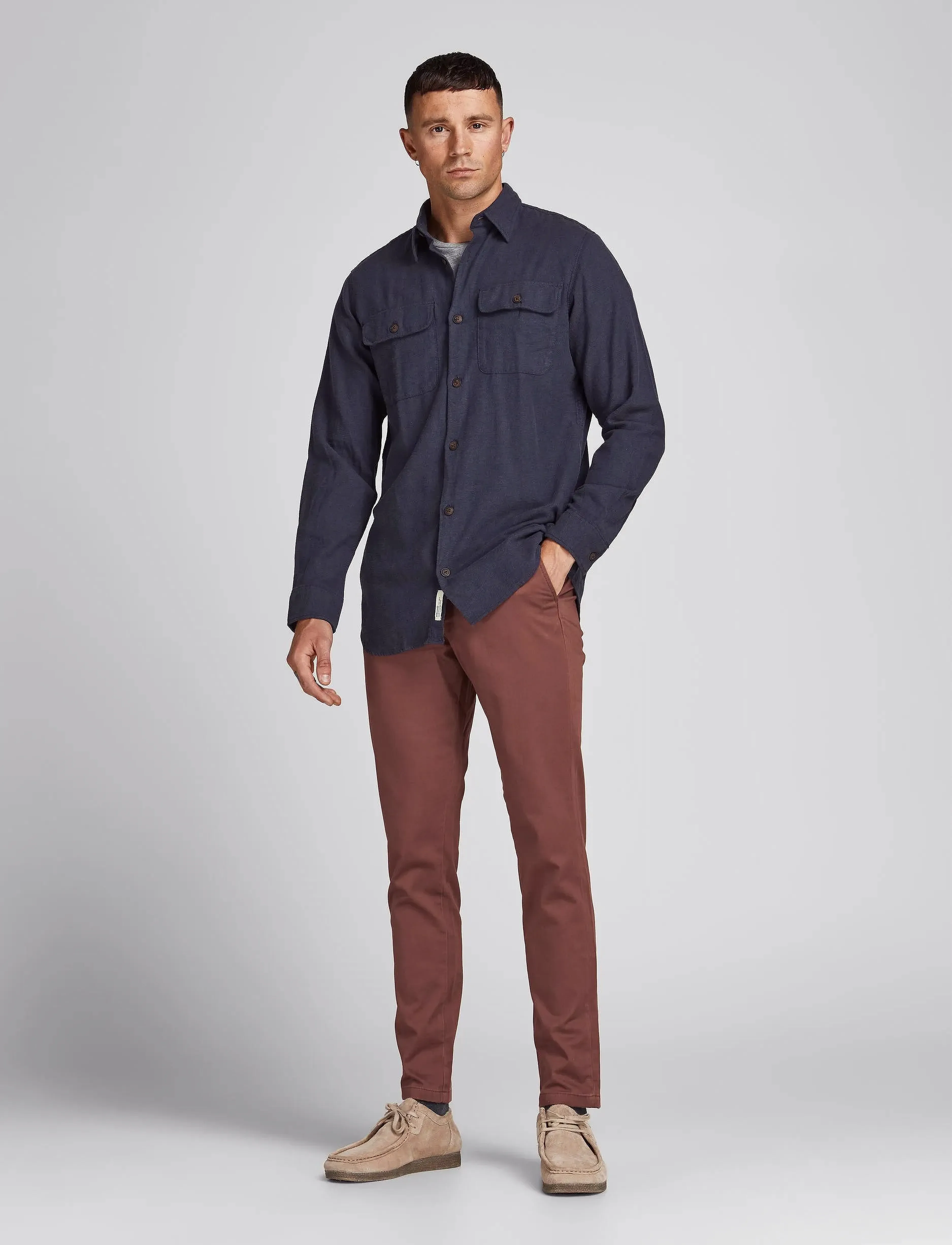 Jack & Jones - JWHBOLTON JJDEAN AKM CINNAMON - chinos - cinnamon - 4