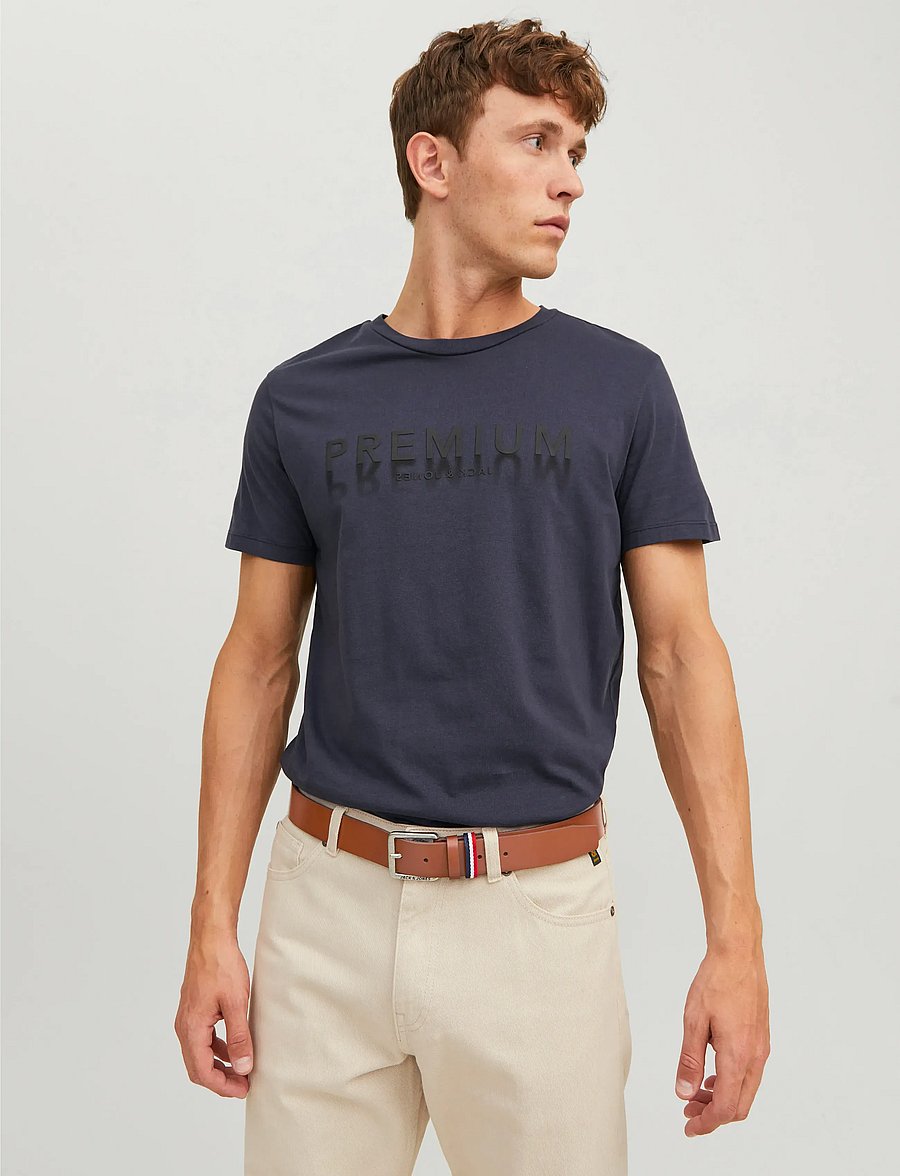 Jack & Jones - JACESPO BELT NOOS - klassiska skärp - cognac - 0