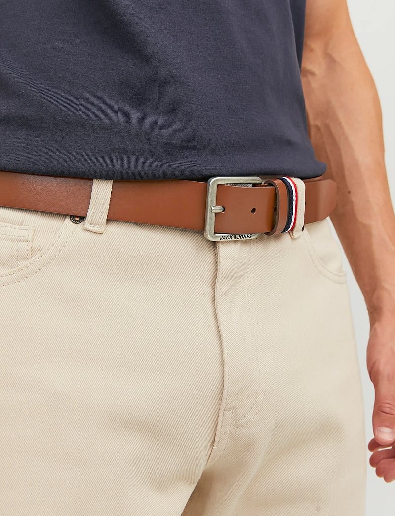 Jack & Jones - JACESPO BELT NOOS - klassisch gürtel - cognac - 4