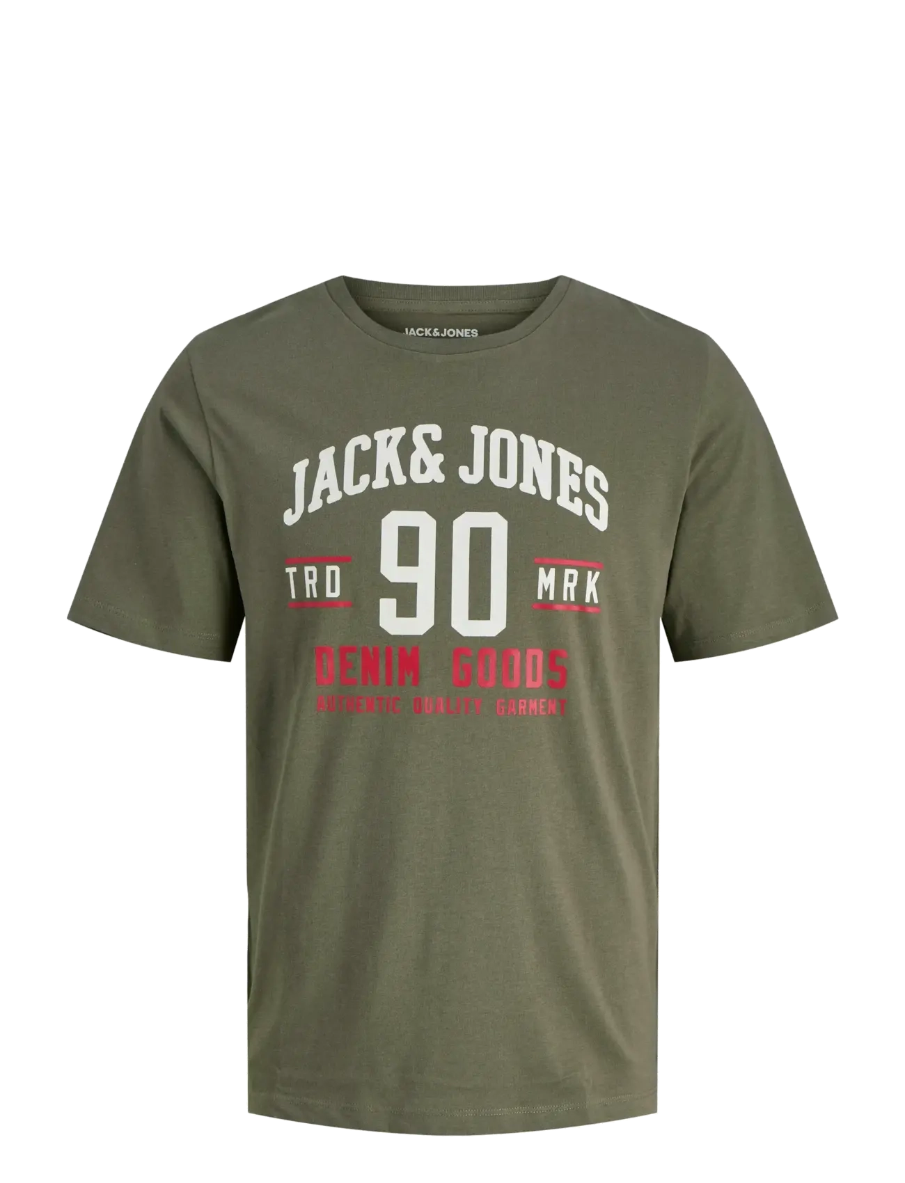 Jack & Jones - JJETHAN TEE  SS CREW NECK  3PK MP NOOS - kurzärmelig - dusty olive - 4
