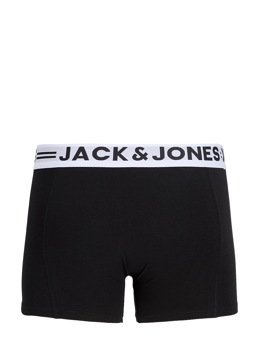 Jack & Jones - JACSENSE TRUNKS 7 PACK NOOS - black - 2