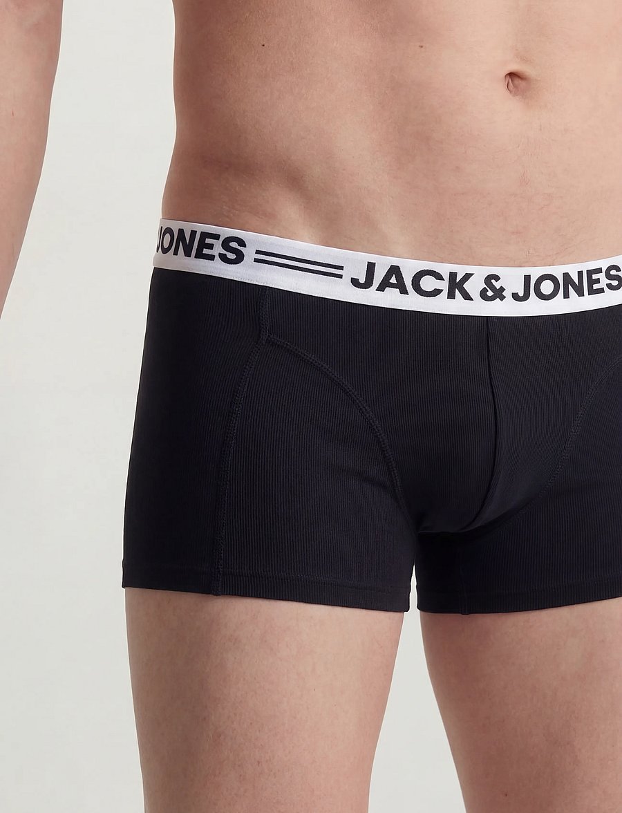 Jack & Jones - JACSENSE TRUNKS 7 PACK NOOS - black - 5