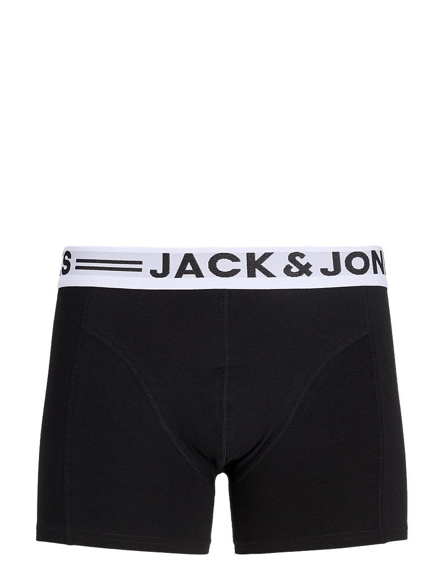 Jack & Jones - JACSENSE TRUNKS 7 PACK NOOS - black - 3