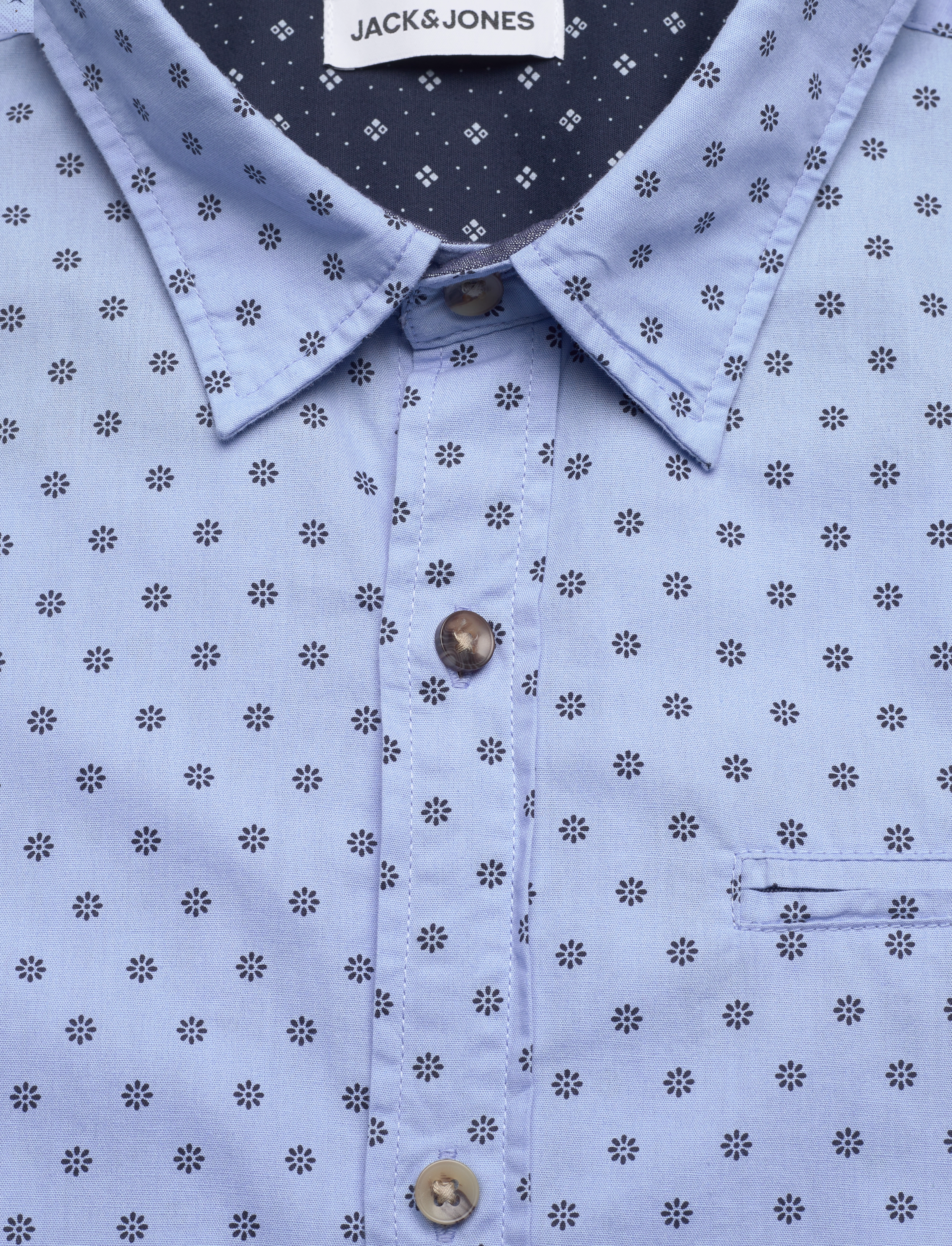 Jack & Jones - JJETREKOTA DETAIL SHIRT LS SN - cashmere blue - 2