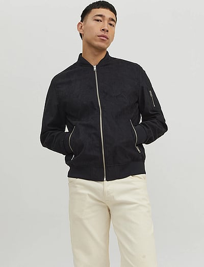 Jjerocky Faux Suede Bomber Noos - Bomberjakker