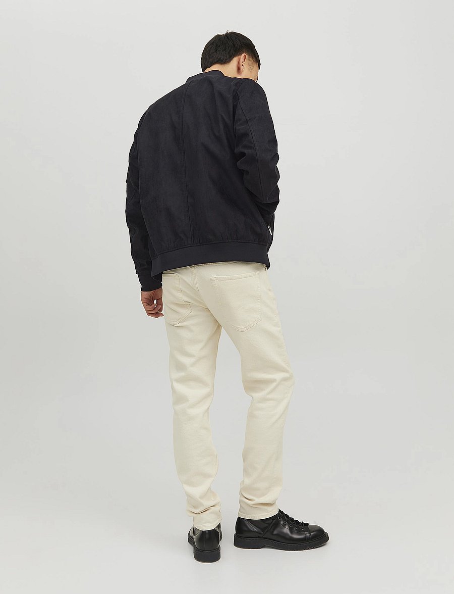 Jack & Jones - JJEROCKY FAUX SUEDE BOMBER NOOS - vestes de printemps - jet black - 2