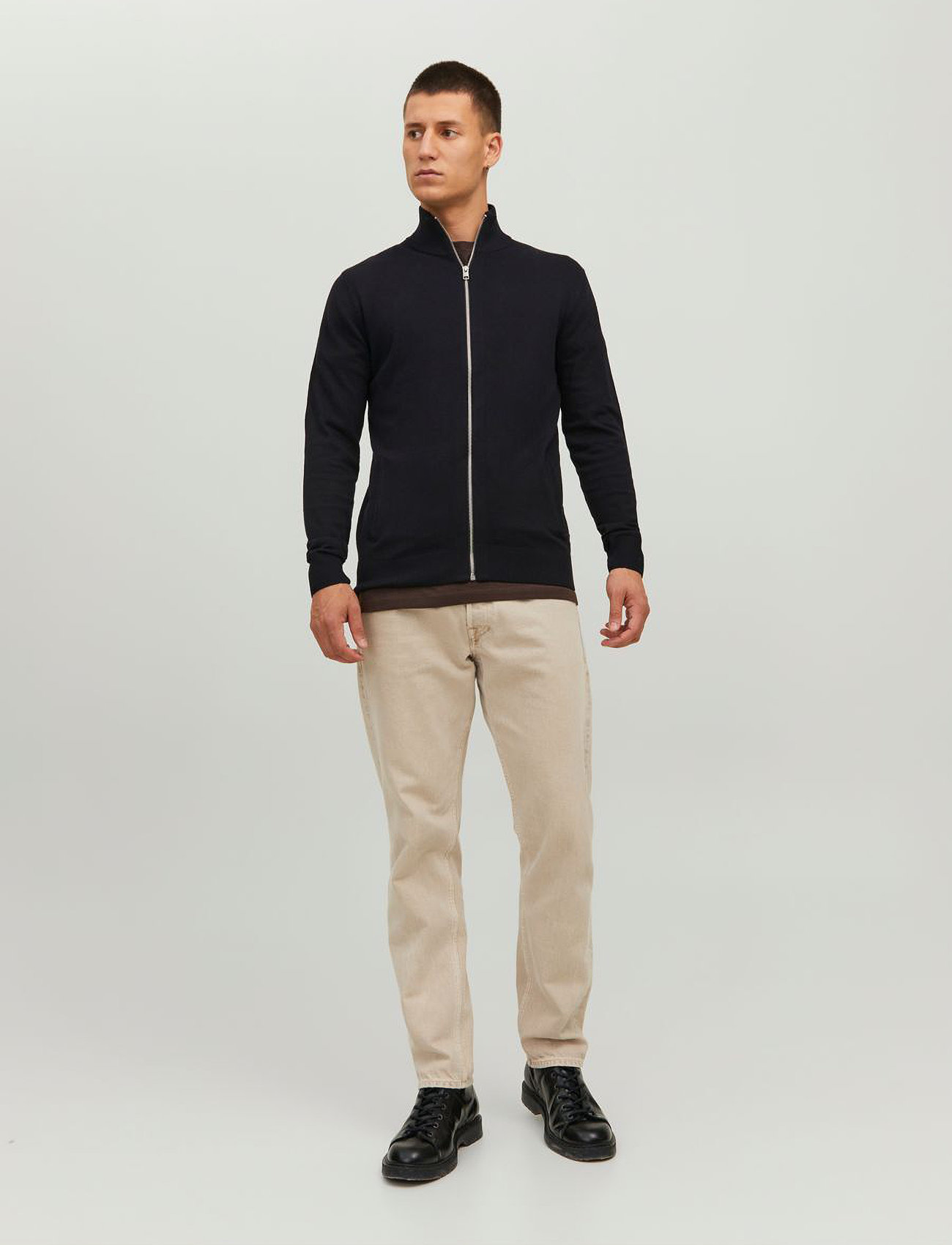Jersey Chico Joven Jack & Jones Jjehill Knit Cardigan Noos, Suéter
