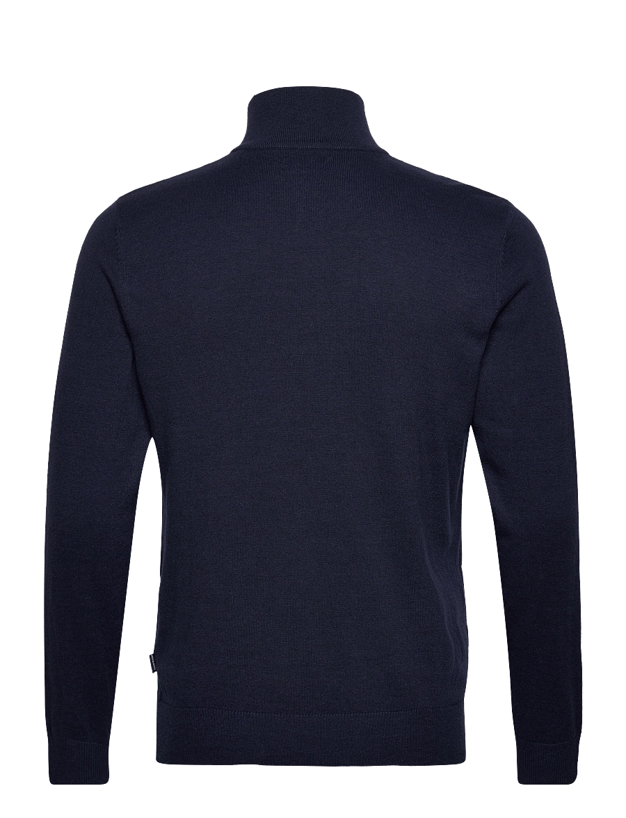 Jack & Jones - JJEEMIL KNIT TURTLE ZIP CARDIGAN NOOS - cardigans - navy blazer - 2