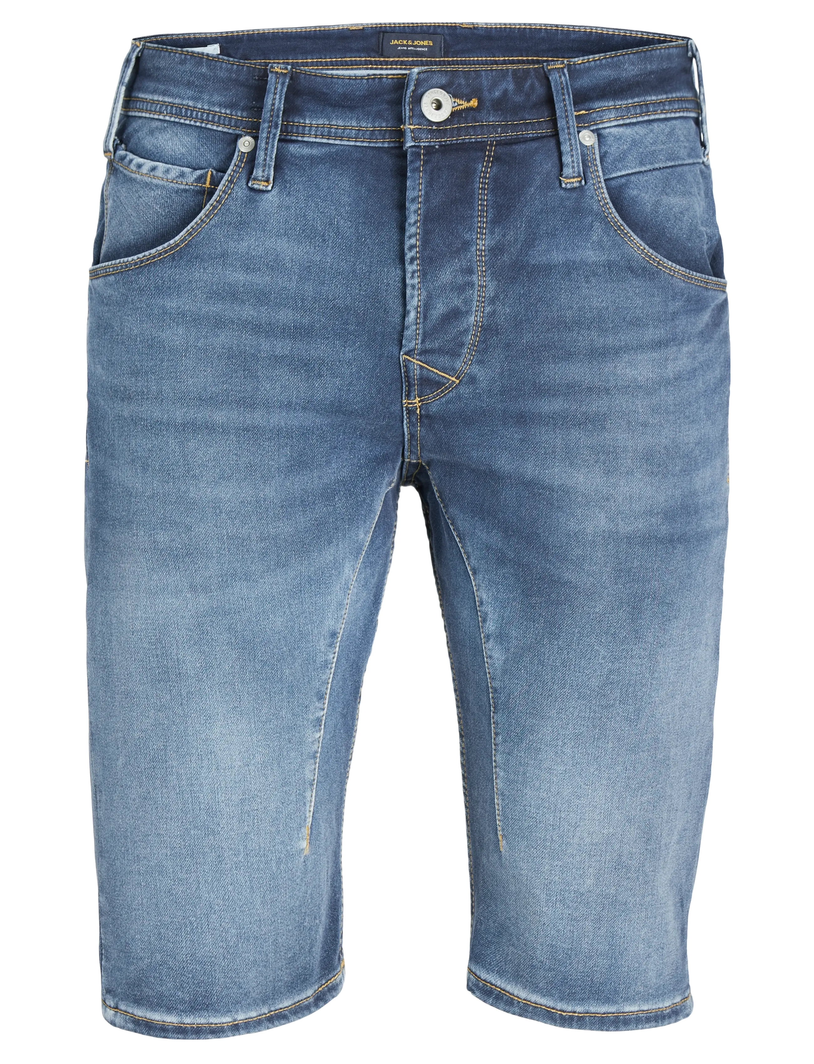 Jack & Jones JJISCALE JJLONG SHORTS GE 608 I.K - Shorts - BLUE DENIM / blue