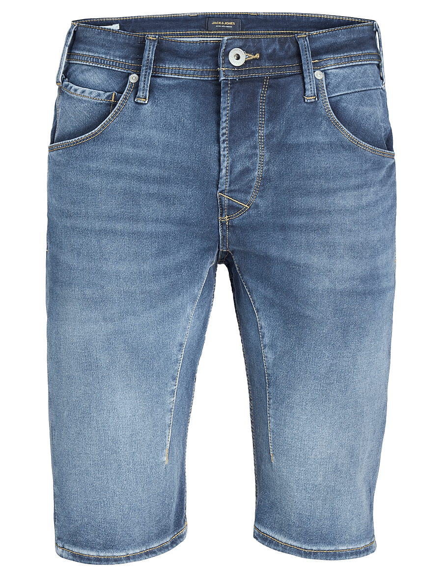Jack & Jones - JJISCALE JJLONG SHORTS GE 608 I.K - short en jean - blue denim - 1