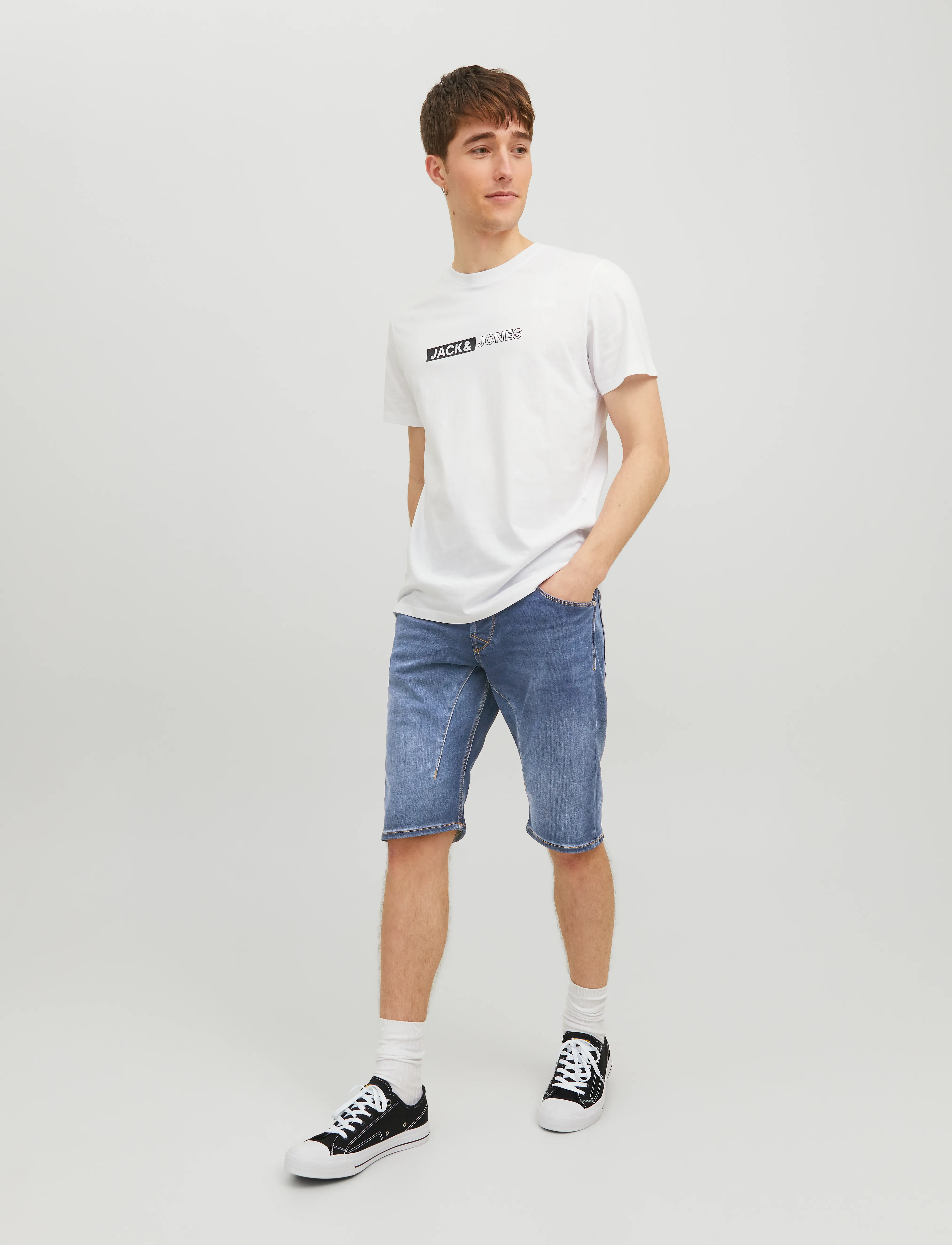 JACK & JONES Jjiscale Jjlong Shorts Ge 608 I.k herr – bild 5