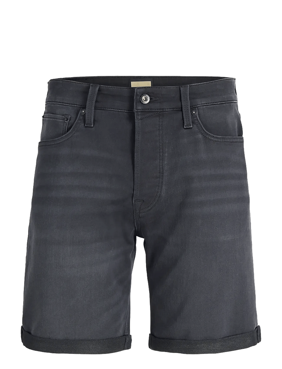 Jack & Jones - JJIRICK JJICON SHORTS GE 720 I.K SN - lühikesed teksapüksid - black denim - 1