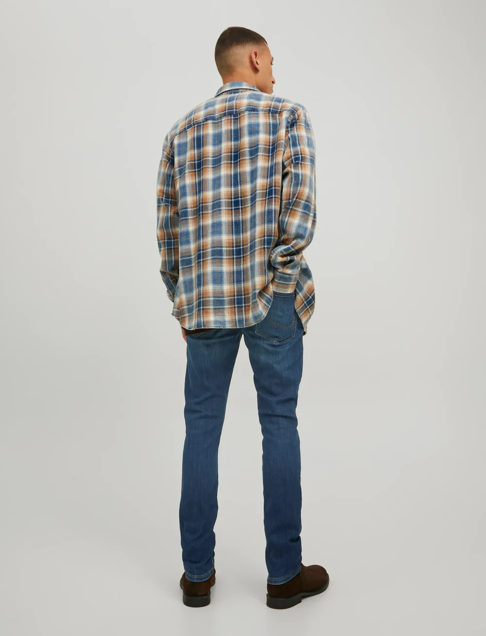 Jack & Jones - JJIGLENN JJORIGINAL AM 819 NOOS PIW - slim jeans - blue denim - 3