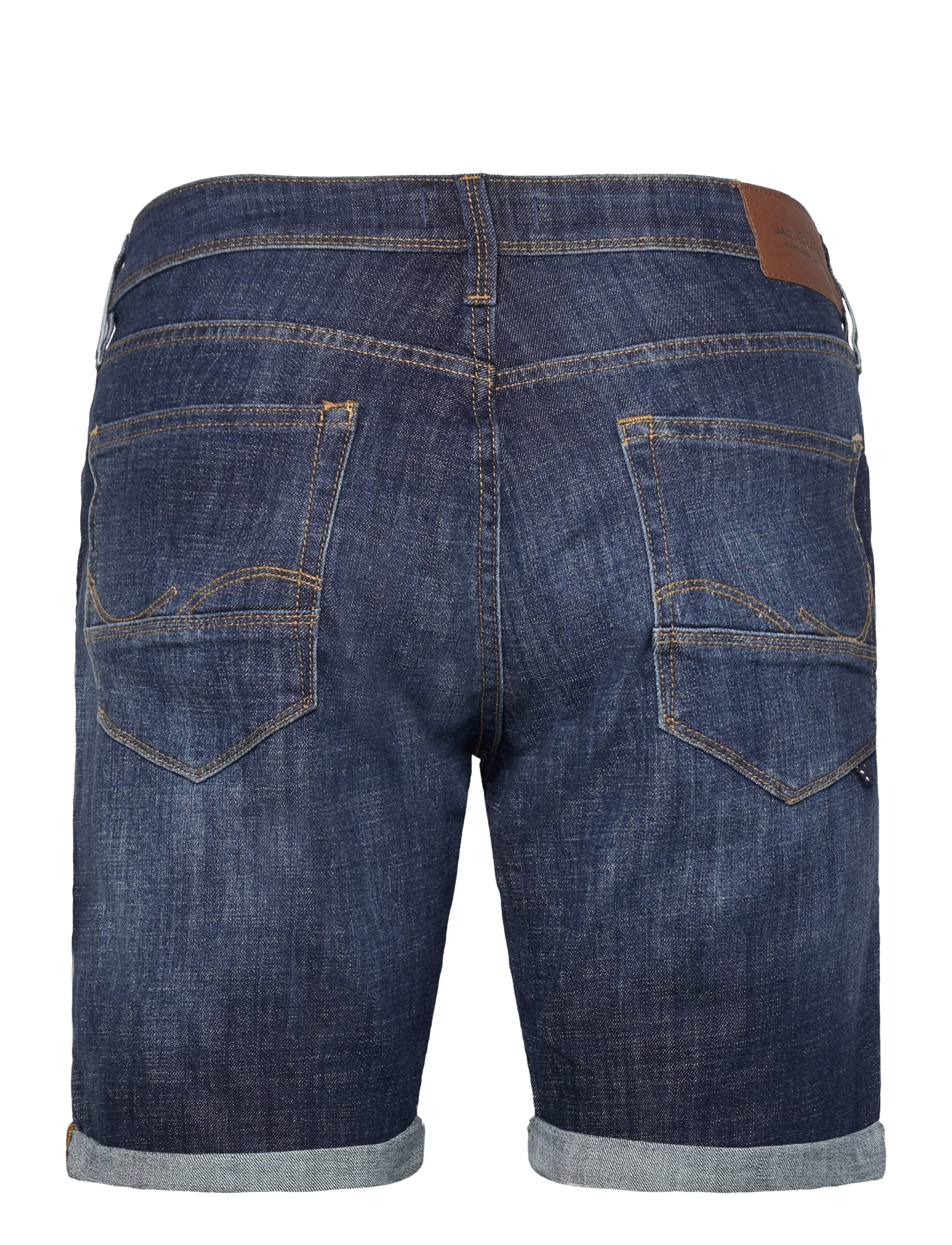 Jack & Jones - JJIRICK JJFOX SHORTS GE 237 SN - dark blue denim - 1