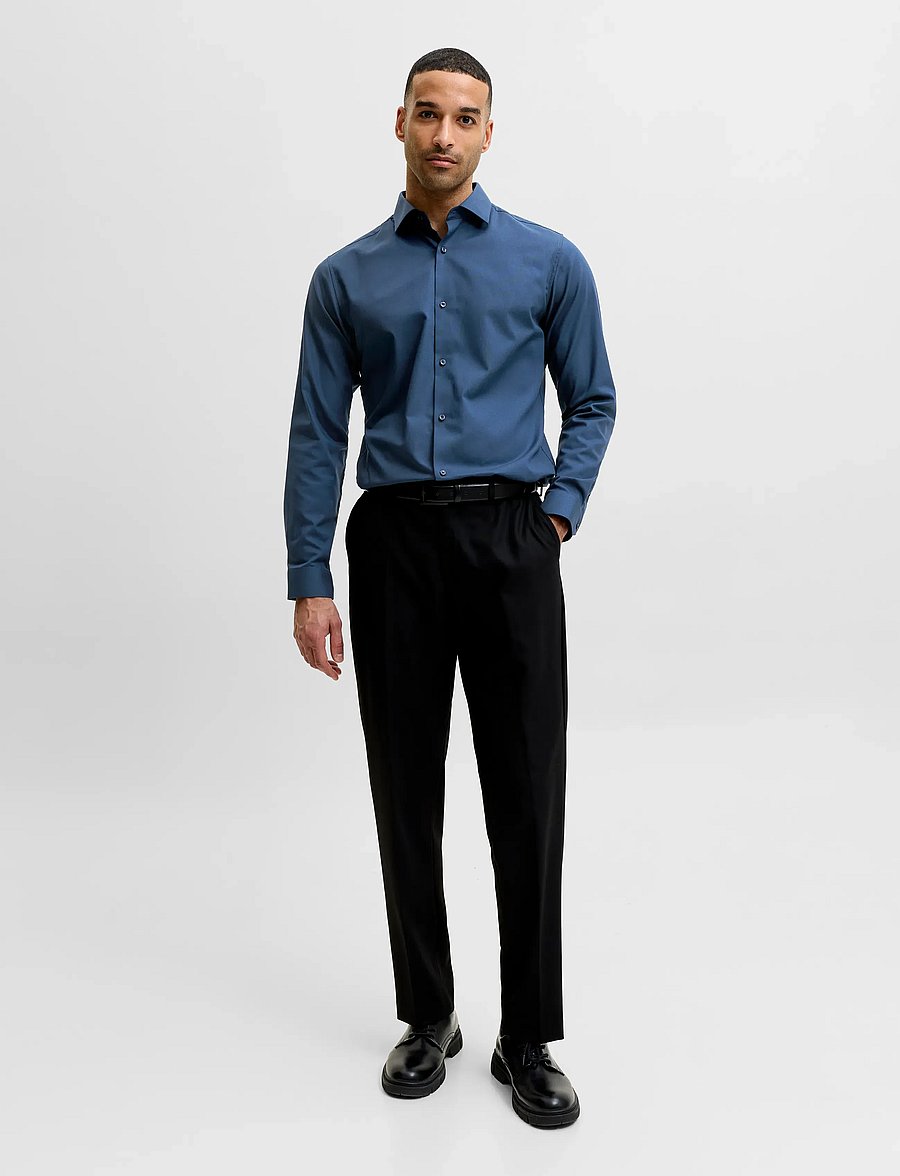 Jack & Jones - JPRBLAPARKER SHIRT L/S NOOS - randiga skjortor - big dipper - 4