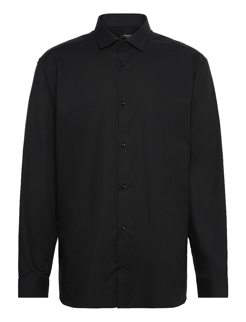 Jack & Jones - JPRBLAPARKER SHIRT L/S NOOS - randiga skjortor - black - 1