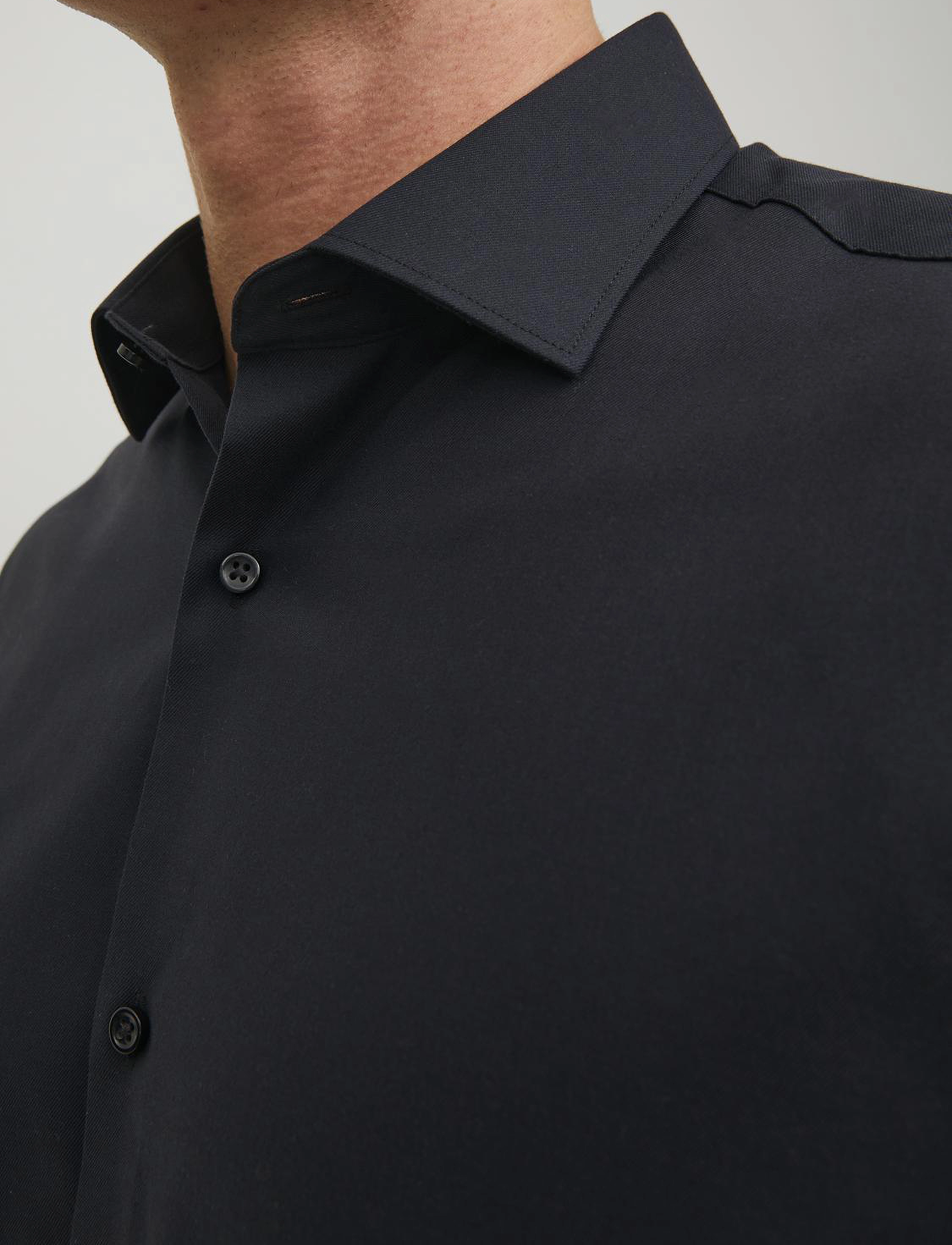 Jack & Jones - JPRBLAPARKER SHIRT L/S NOOS - gestreifte hemden - black - 5