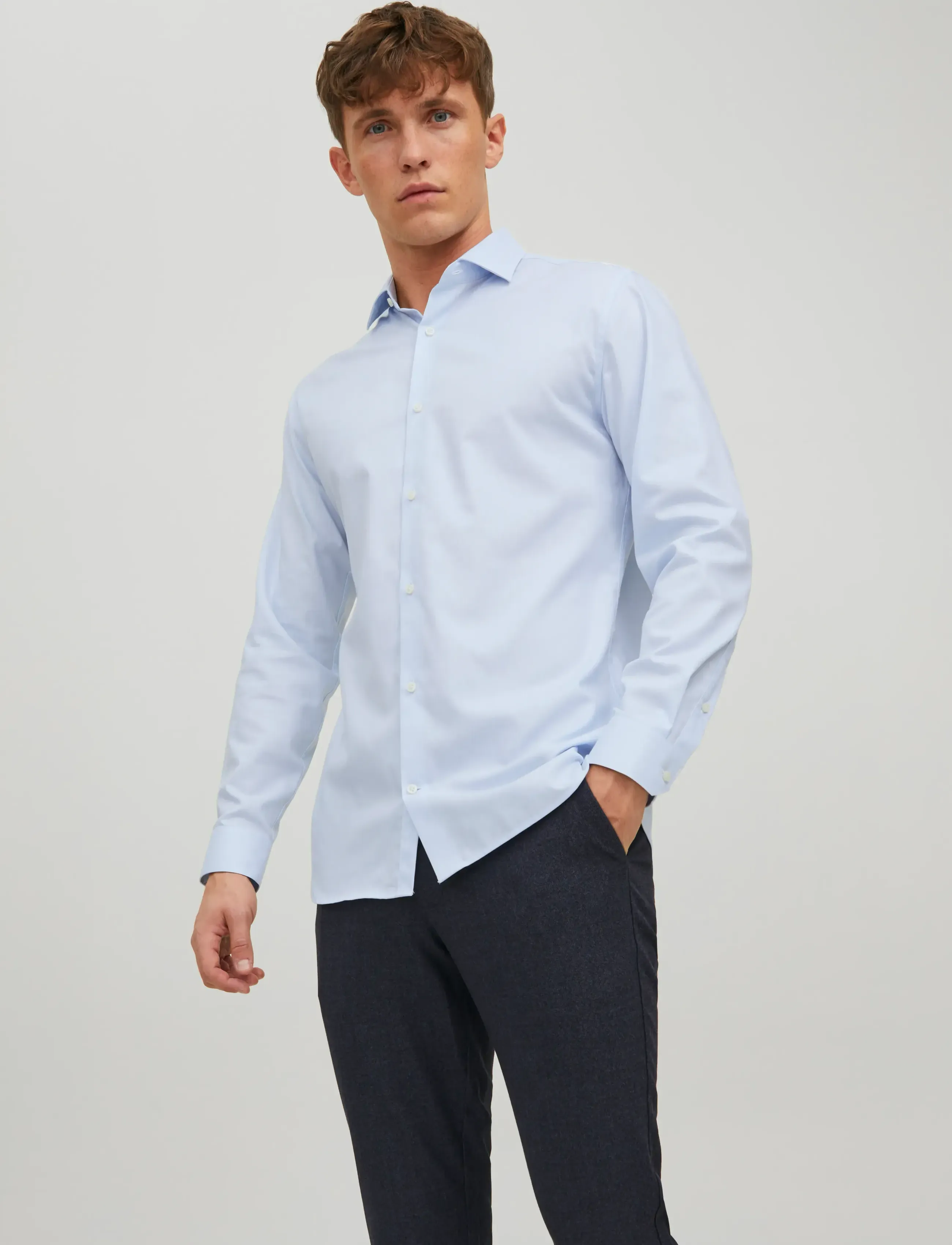 Jack & Jones JPRBLAPARKER SHIRT L/S NOOS - Formelle skjorter - CASHMERE BLUE / blue