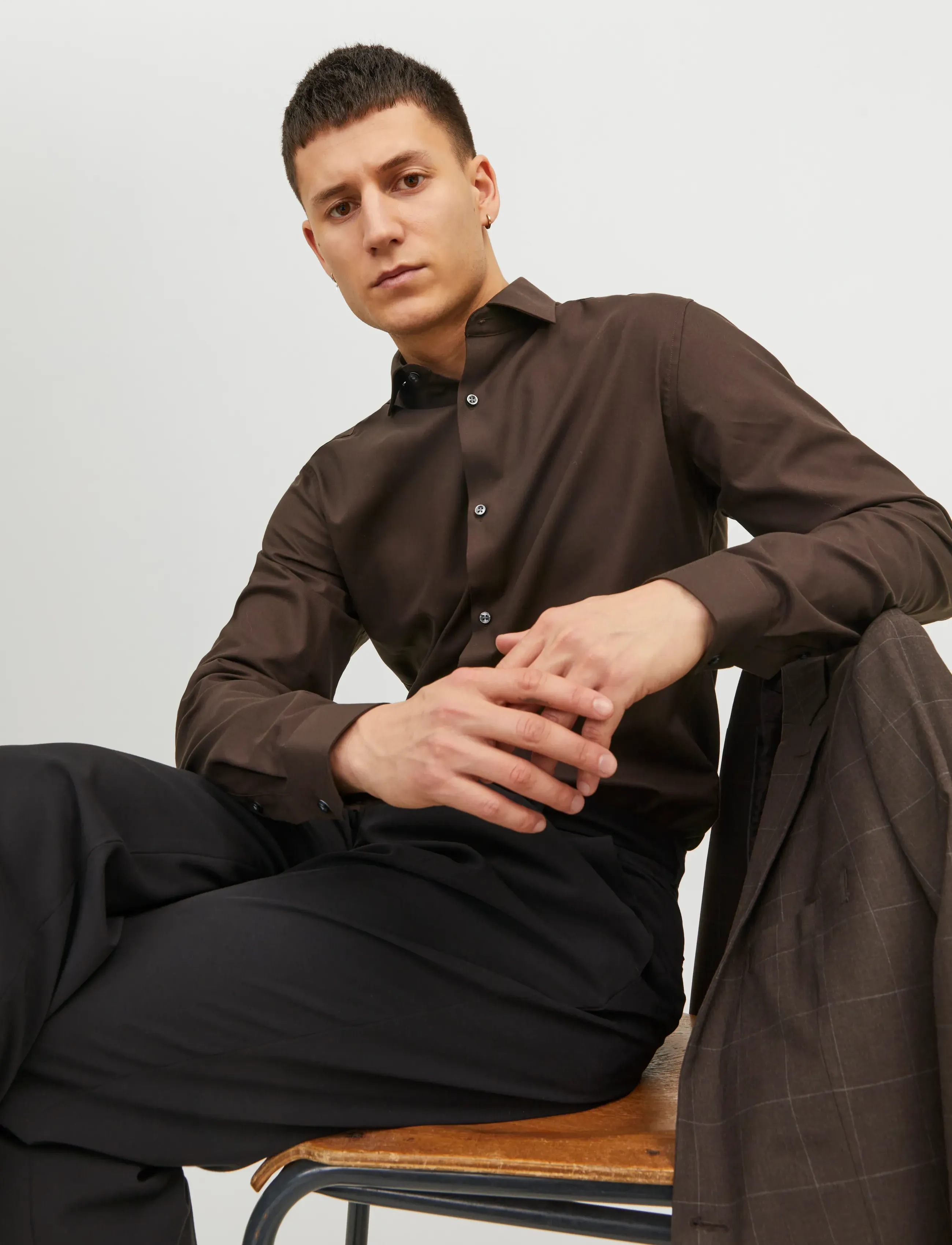 JACK & JONES Jprparker Shirt L/S Noos casual skjortor herr – bild 5