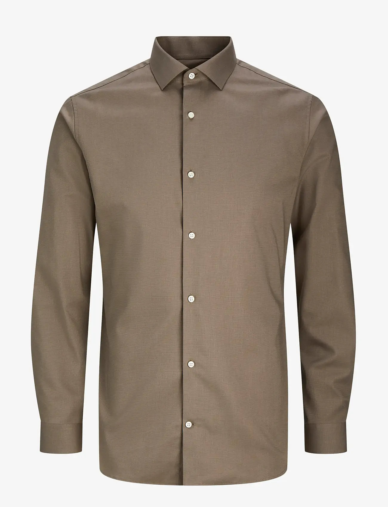 Jack & Jones - JPRBLAPARKER SHIRT L/S NOOS - randiga skjortor - demitasse - 1