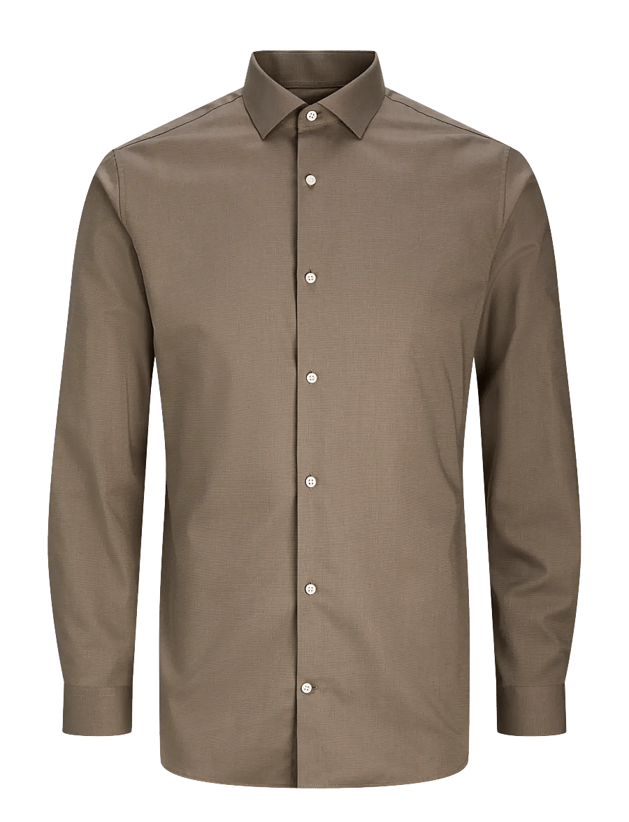 Jack & Jones - JPRBLAPARKER SHIRT L/S NOOS - chemises à rayures - demitasse - 1
