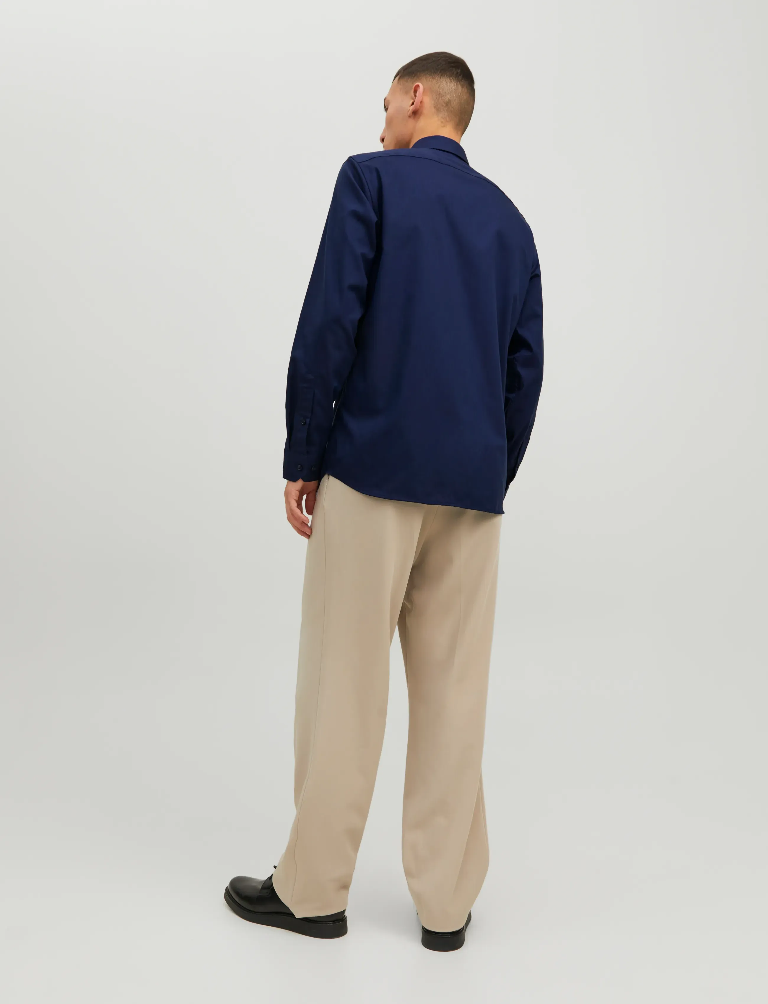 Jack & Jones - JPRBLAPARKER SHIRT L/S NOOS - triibulised särgid - perfect navy - 3