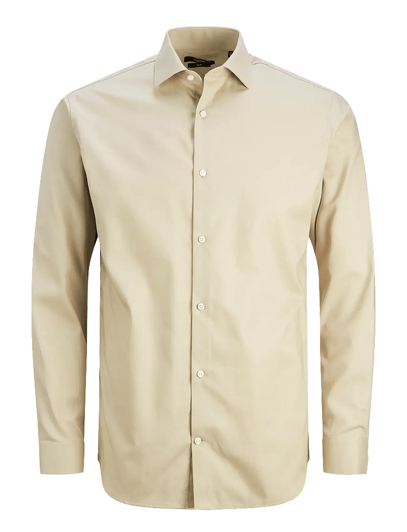 Jack & Jones - JPRBLAPARKER SHIRT L/S NOOS - stribede skjorter - pure cashmere - 1