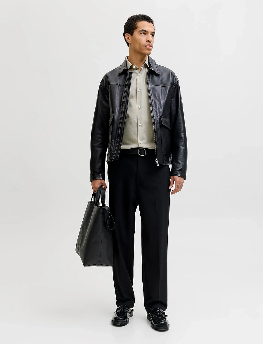 Jack & Jones - JPRBLAPARKER SHIRT L/S NOOS - gestreifte hemden - smokey olive - 3