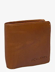 Jack & Jones - JACSIDE LEATHER WALLET - piniginės - cognac - 2