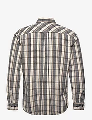 Jack & Jones - JCODESERT HERRINGBONE CHECK SHIRT LS LN - checkered shirts - moonbeam - 1