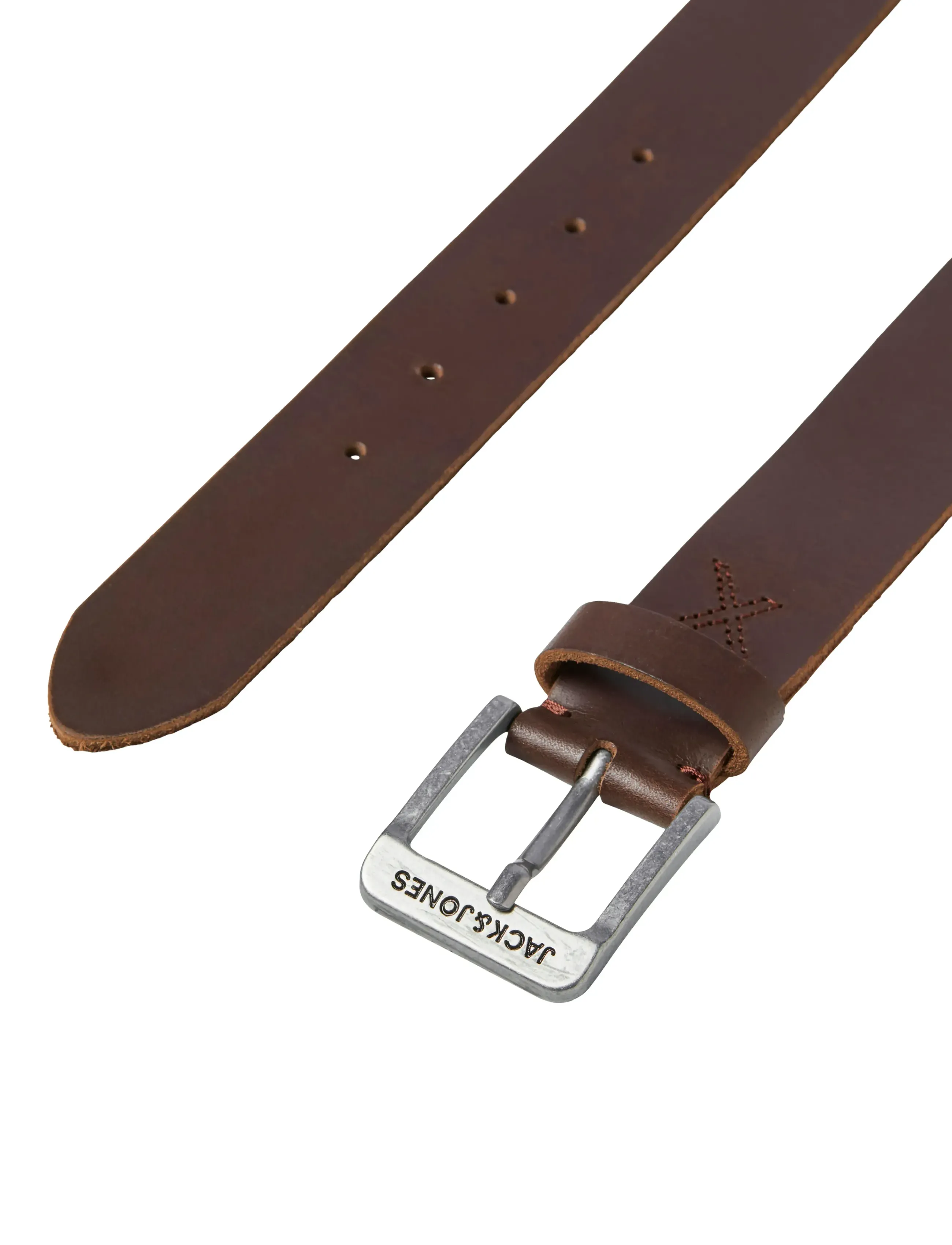 Jack & Jones - JACROCK LEATHER BELT NOOS - brown stone - 3