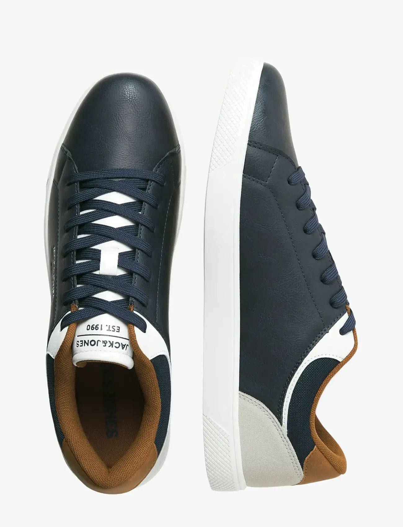 Jack & Jones - JFWJORDAN SNEAKER SN - matalavartiset tennarit - navy blazer - 3