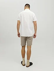Jack & Jones - JPSTDAVE JJLINEN BLEND SHORTS LN - chino shorts - crockery - 2