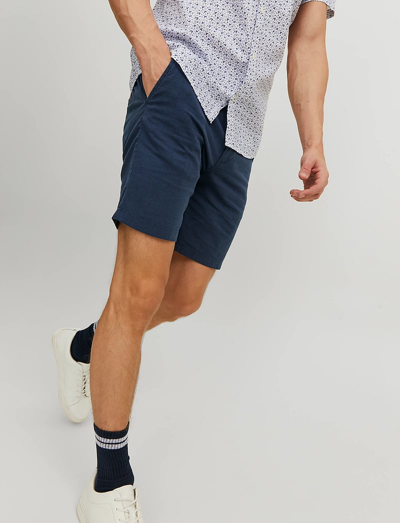 Jack & Jones - JPSTMARCO BREEZE SHORTS SRT - pellavashortsit - navy blazer - 5
