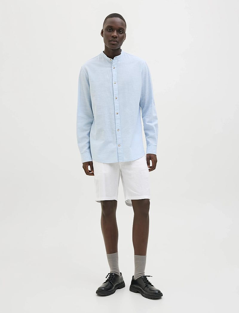 Jack & Jones - JPSTMARCO BREEZE SHORTS SRT - linased lühikesed püksid - white - 5