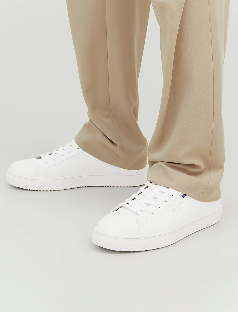Jack & Jones - JFWBALE PU SNEAKER NOOS - niedriger schnitt - bright white - 0