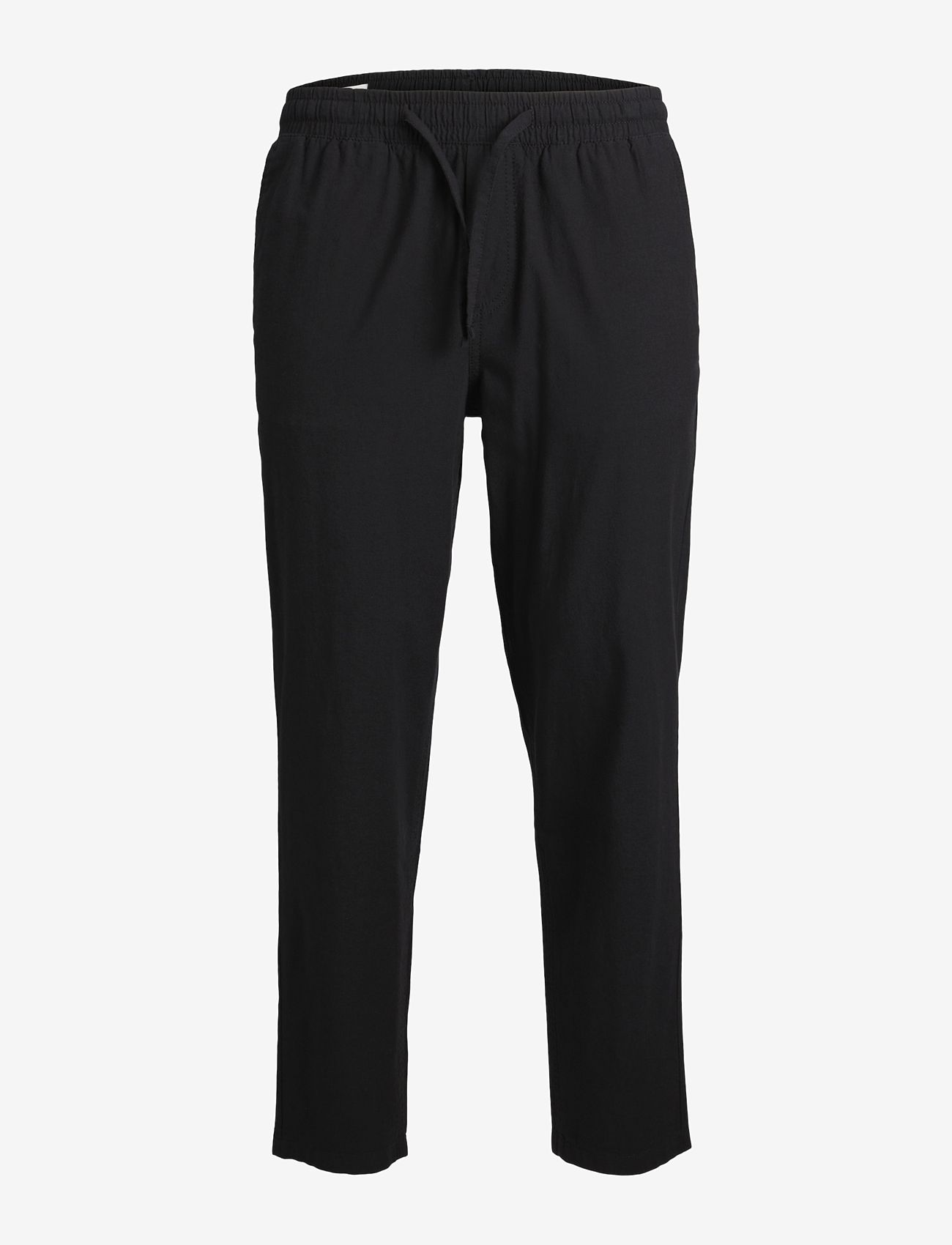 Jack & Jones - JPSTACE BREEZE JOGGER SN - leinenhosen - black - 1
