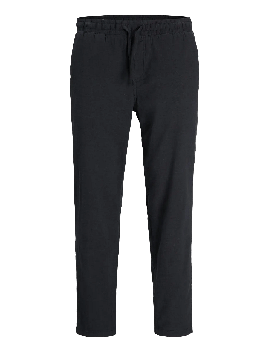 Jack & Jones - JPSTACE BREEZE JOGGER LN - linnebyxor - black - 1