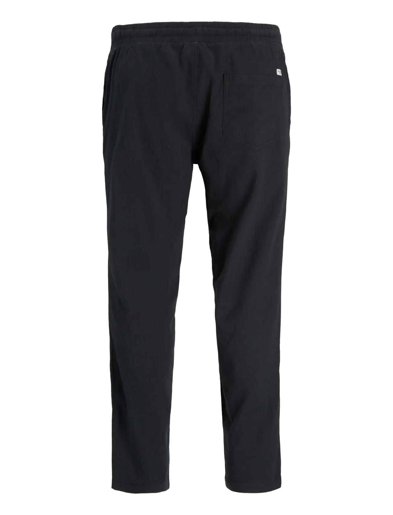 Jack & Jones - JPSTACE BREEZE JOGGER LN - linen trousers - black - 2
