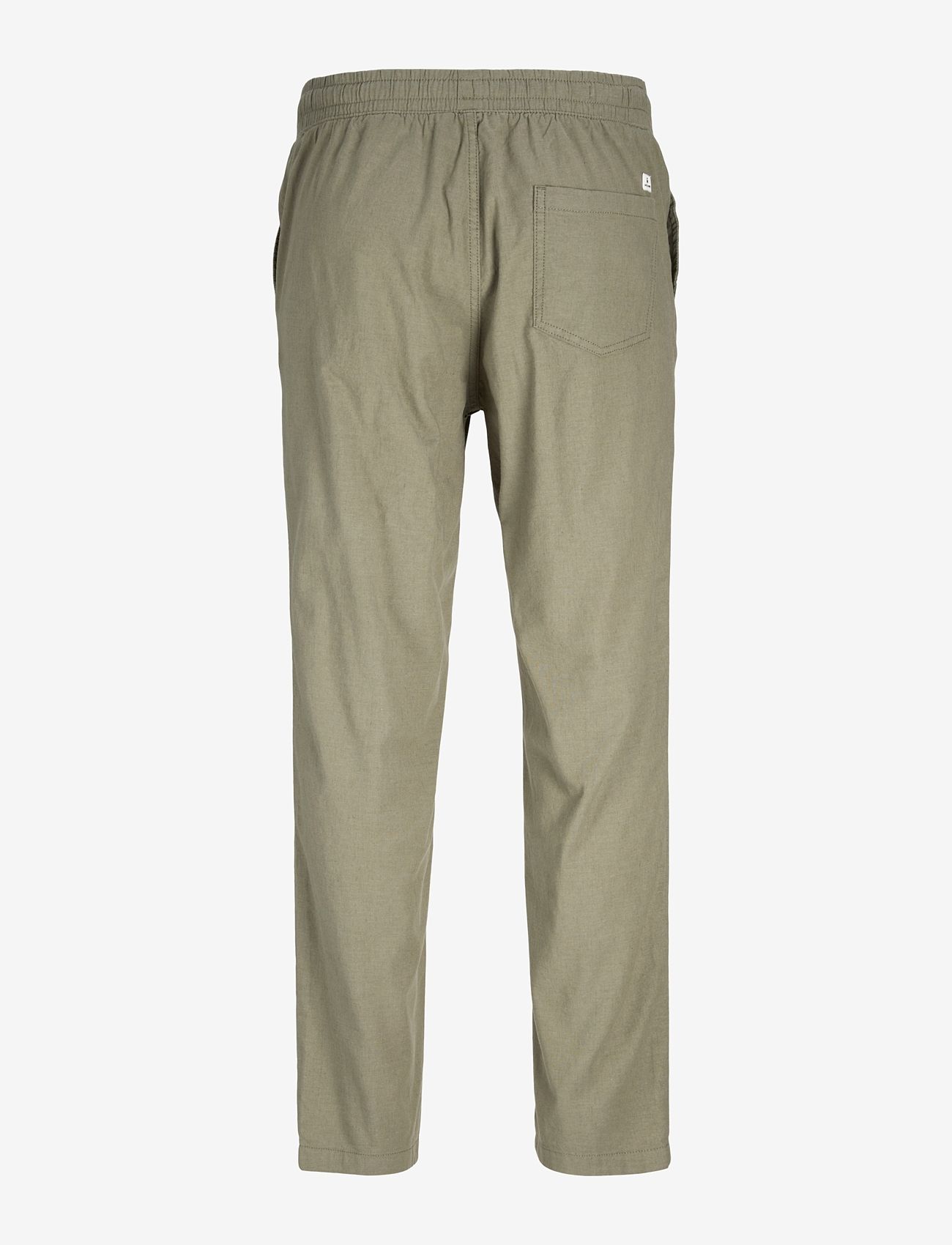 Jack & Jones - JPSTACE BREEZE JOGGER SN - linen trousers - deep lichen green - 2